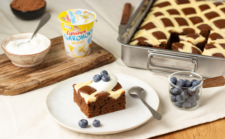 Prešívaná deka s tvarohovým Lipánkom vanilka