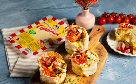 Syrovo-vajíčkové muffiny s Lipánkem