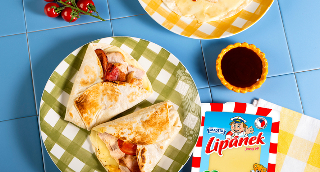 Tortillov&eacute; vreck&aacute; so syrom Lip&aacute;nek