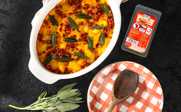 Gnocchi s dýní, Blaťáckým zlatem a šalvějí