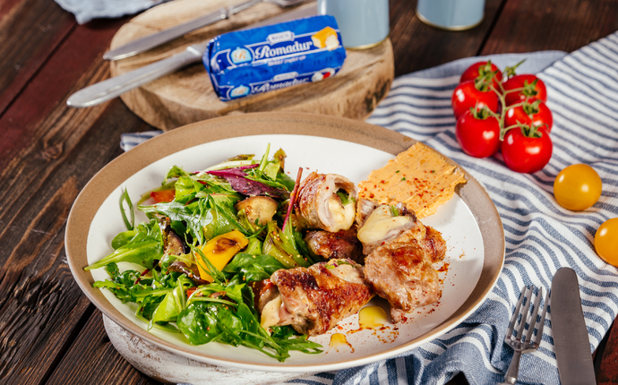 Kliknite pre zväčšenie Krkovice na grilu plněná Romadurem