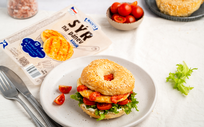 Sýrový bagel