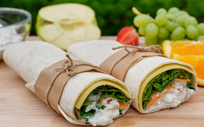 Kliknite pre zväčšenie Wrap s Jihočeským cottage a plátkovým sýrem Lipánek