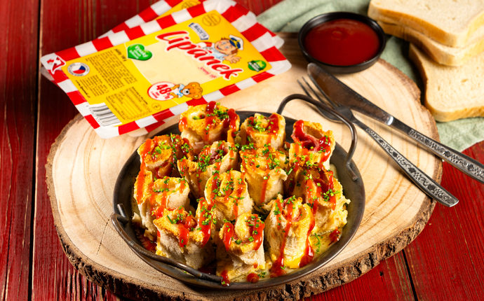 Zapečení toustoví šneci