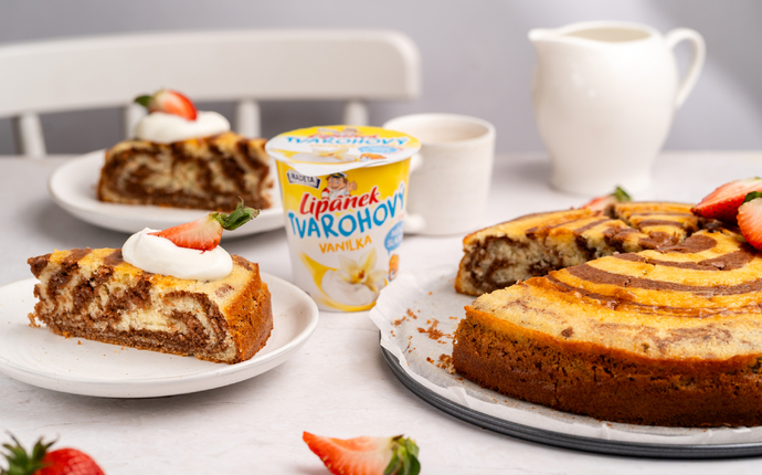 Zebra torta s Lipánkem