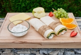 Wrap s Jihočeským cottage a plátkovým sýrem Lipánek