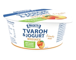 Jihočeský tvaroh_&_jogurt broskyňa 1,3% 135_g