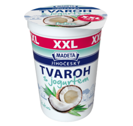 Jihočeský tvaroh s_jogurtem kokos 225_g_XXL