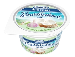 Jihočeské nátierkové tradičné cesnak a_jarná cibuľka 31% 150_g