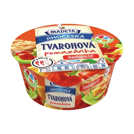 Kliknite pre zväčšenie Jihočeská tvarohová pomazánka Budapešť 7% 135_g