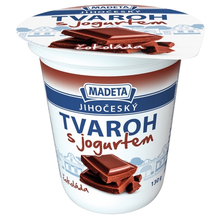 Jihočeský tvaroh s_jogurtem čokoláda 130_g