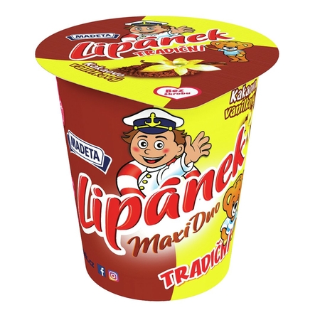 Kliknite pre zväčšenie Lipánek DUO MAXI vanilka–kakao 130_g