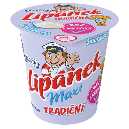 Kliknite pre zväčšenie Lipánek MAXI smotanový bez_laktózy 130_g