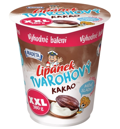Kliknite pre zväčšenie Lipánek tvarohový kakao XXL 380_g