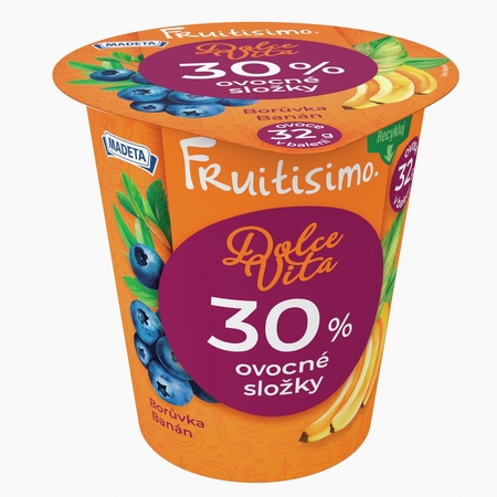 Kliknite pre zväčšenie Fruitisimo Dolce Vita čučoriedka-banán 130_g