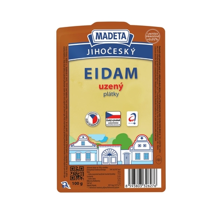 Kliknite pre zväčšenie Jihočeský eidam udený 44% plátky 100_g