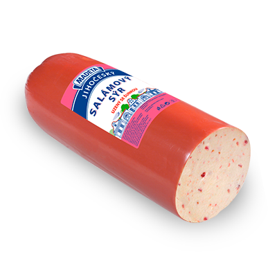 Kliknite pre zväčšenie Jihočeský salámový syr udený so_šunkou 44% cca_1,5_kg