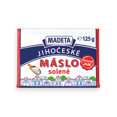 Jihočeské maslo solené 77% 125_g