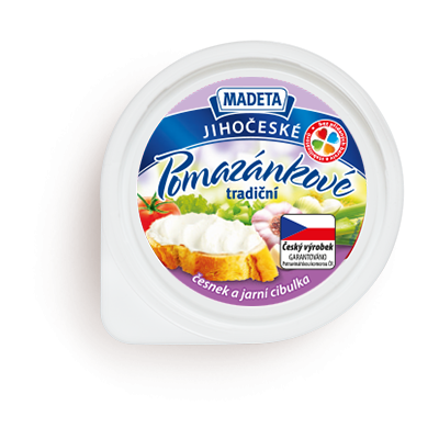 Kliknite pre zväčšenie Jihočeské nátierkové tradičné cesnak a_jarná cibuľka 31% 150_g