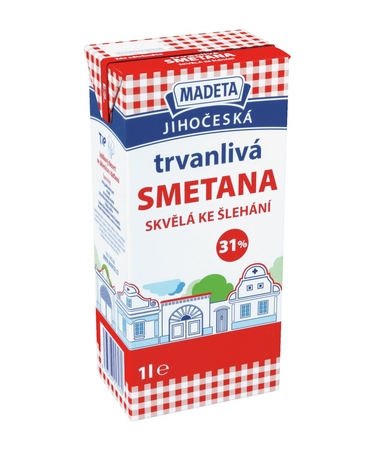 Kliknite pre zväčšenie Jihočeská smotana trvanlivá 31% 1_l