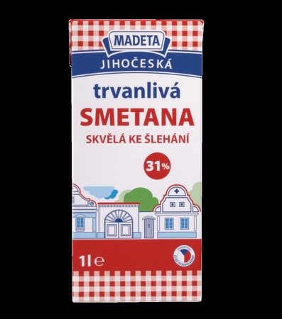 Kliknite pre zväčšenie Jihočeská smotana trvanlivá 31% 1_l