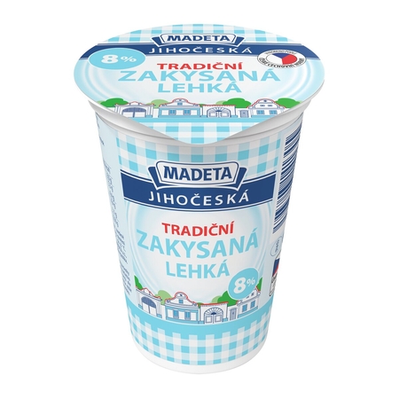 Kliknite pre zväčšenie Jihočeská zakysaná ľahká 8% 180_g