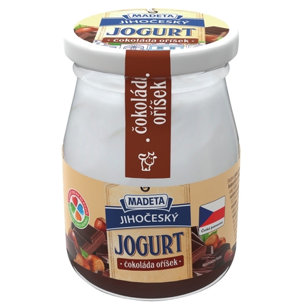 Jihočeský jogurt čokoláda oriešok min._2,5% 200_g