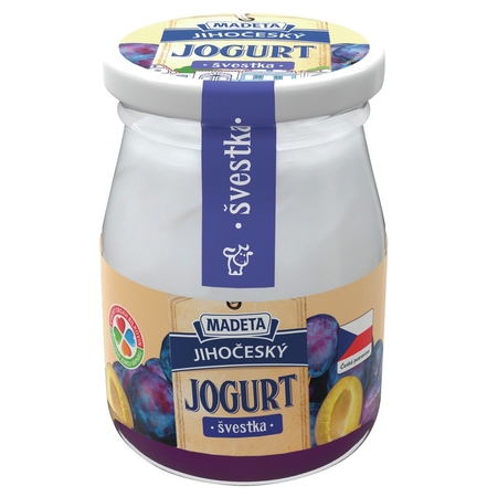 Jihočeský jogurt slivka min._2,5% 200_g